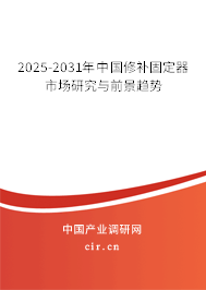 2025-2031年中國修補固定器市場研究與前景趨勢