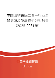 中國油銹去除二合一行業(yè)全景調(diào)研及發(fā)展趨勢(shì)分析報(bào)告（2025-2031年）