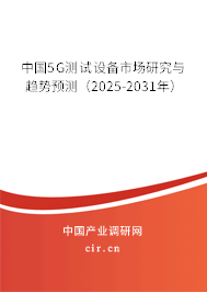 中國5G測試設(shè)備市場研究與趨勢預(yù)測（2025-2031年）