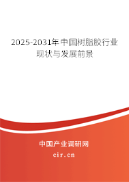 2025-2031年中國樹脂膠行業(yè)現(xiàn)狀與發(fā)展前景