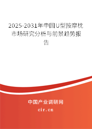 2025-2031年中國U型按摩枕市場研究分析與前景趨勢報(bào)告