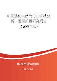 中國液化天然氣行業(yè)現(xiàn)狀分析與發(fā)展前景研究報(bào)告（2025年版）