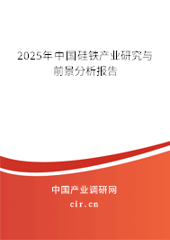 2025年中國硅鐵產(chǎn)業(yè)研究與前景分析報告 2025年中國硅鐵產(chǎn)業(yè)研究與前景分析報告