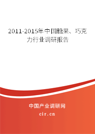 2011-2015年中國糖果、巧克力行業(yè)調(diào)研報告