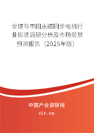 全球與中國(guó)永磁同步電機(jī)行業(yè)現(xiàn)狀調(diào)研分析及市場(chǎng)前景預(yù)測(cè)報(bào)告（2025年版）