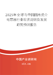 2025年全球與中國圓片瓷介電容器行業(yè)現(xiàn)狀調(diào)研及發(fā)展趨勢預(yù)測報告