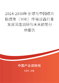 2024-2030年全球與中國磁共振成像（MRI）傳輸設(shè)備行業(yè)發(fā)展深度調(diào)研與未來趨勢(shì)分析報(bào)告