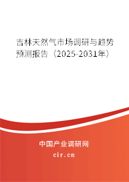 吉林天然氣市場調(diào)研與趨勢預(yù)測報(bào)告（2025-2031年）