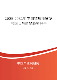 2025-2031年中國錐形噴嘴發(fā)展現狀與前景趨勢報告