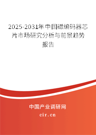 2025-2031年中國磁編碼器芯片市場研究分析與前景趨勢報告