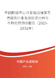 中國數(shù)據中心IT基礎設施第三方服務行業(yè)發(fā)展現(xiàn)狀分析與市場前景預測報告（2025-2031年）