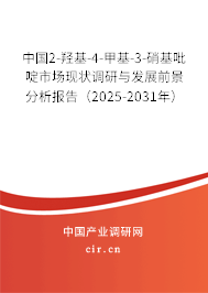 中國(guó)2-羥基-4-甲基-3-硝基吡啶市場(chǎng)現(xiàn)狀調(diào)研與發(fā)展前景分析報(bào)告（2025-2031年）