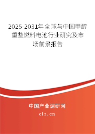 2025-2031年全球與中國(guó)甲醇重整燃料電池行業(yè)研究及市場(chǎng)前景報(bào)告