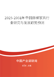 2025-2031年中國(guó)藤編家具行業(yè)研究與發(fā)展趨勢(shì)預(yù)測(cè)