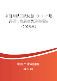 中國聚酰亞胺樹脂（PI）市場調(diào)研與發(fā)展趨勢預(yù)測報告（2025年）