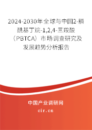 2024-2030年全球與中國2-膦?；⊥?1,2,4-三羧酸（PBTCA）市場調(diào)查研究及發(fā)展趨勢分析報告