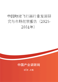 中國地效飛行器行業(yè)發(fā)展研究與市場前景報告（2025-2031年）