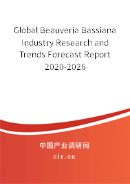 Global Beauveria Bassiana Industry Research and Trends Forecast Report 2020-2026 Global Beauveria Bassiana Industry Research and Trends Forecast Report 2020-2026