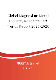 Global Magnesium Metal Industry Research and Trends Report 2020-2026