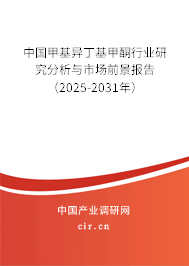 中國(guó)甲基異丁基甲酮行業(yè)研究分析與市場(chǎng)前景報(bào)告（2025-2031年）