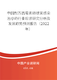 中國耐萬古霉素腸球菌感染治療藥行業(yè)現(xiàn)狀研究分析及發(fā)展趨勢預測報告（2022年）