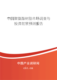 中國聚氨酯樹脂市場調(diào)查與投資前景預(yù)測報告