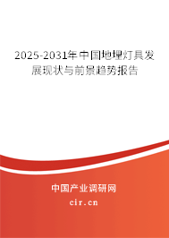 2025-2031年中國地埋燈具發(fā)展現(xiàn)狀與前景趨勢報告