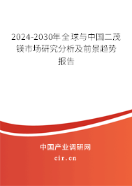 2024-2030年全球與中國二茂鎂市場研究分析及前景趨勢報告