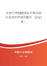 全球與中國磁磚膠市場調(diào)研與發(fā)展前景預(yù)測報(bào)告（2025年）