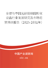 全球與中國(guó)光伏銅柵圖形化設(shè)備行業(yè)發(fā)展研究及市場(chǎng)前景預(yù)測(cè)報(bào)告（2025-2031年）