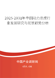 2025-2031年中國動力總成行業(yè)發(fā)展研究與前景趨勢分析