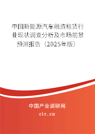 （最新）中國新能源汽車融資租賃行業(yè)現(xiàn)狀調(diào)查分析及市場(chǎng)前景預(yù)測(cè)報(bào)告