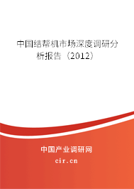 中國結(jié)幫機市場深度調(diào)研分析報告（2012）