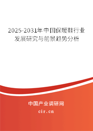 2024-2030年中國保暖鞋行業(yè)發(fā)展研究與前景趨勢(shì)分析