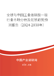 全球與中國工業(yè)級磷酸一銨行業(yè)市場分析及前景趨勢預(yù)測報(bào)告（2024-2030年）