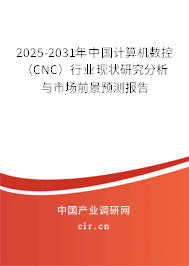 2025-2031年中國計(jì)算機(jī)數(shù)控（CNC）行業(yè)現(xiàn)狀研究分析與市場前景預(yù)測報(bào)告