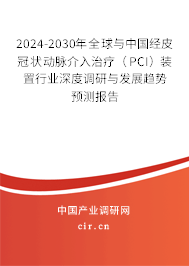 2024-2030年全球與中國經(jīng)皮冠狀動脈介入治療（PCI）裝置行業(yè)深度調(diào)研與發(fā)展趨勢預(yù)測報(bào)告