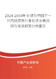 2024-2030年全球與中國下一代內(nèi)鏡成像行業(yè)現(xiàn)狀全面調(diào)研與發(fā)展趨勢分析報(bào)告